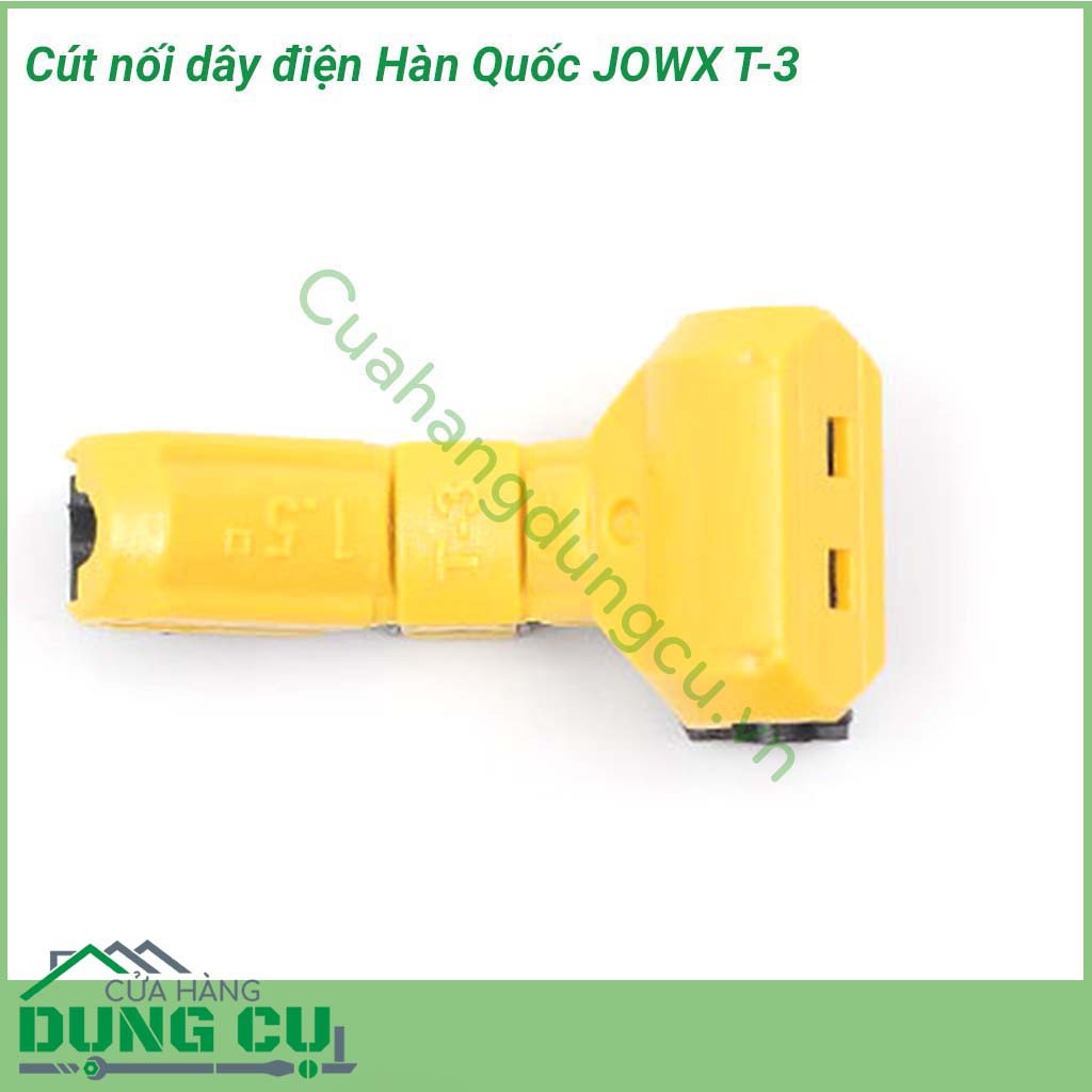 Đầu nối nhanh dây điện T-3 JOWX Hàn Quốc