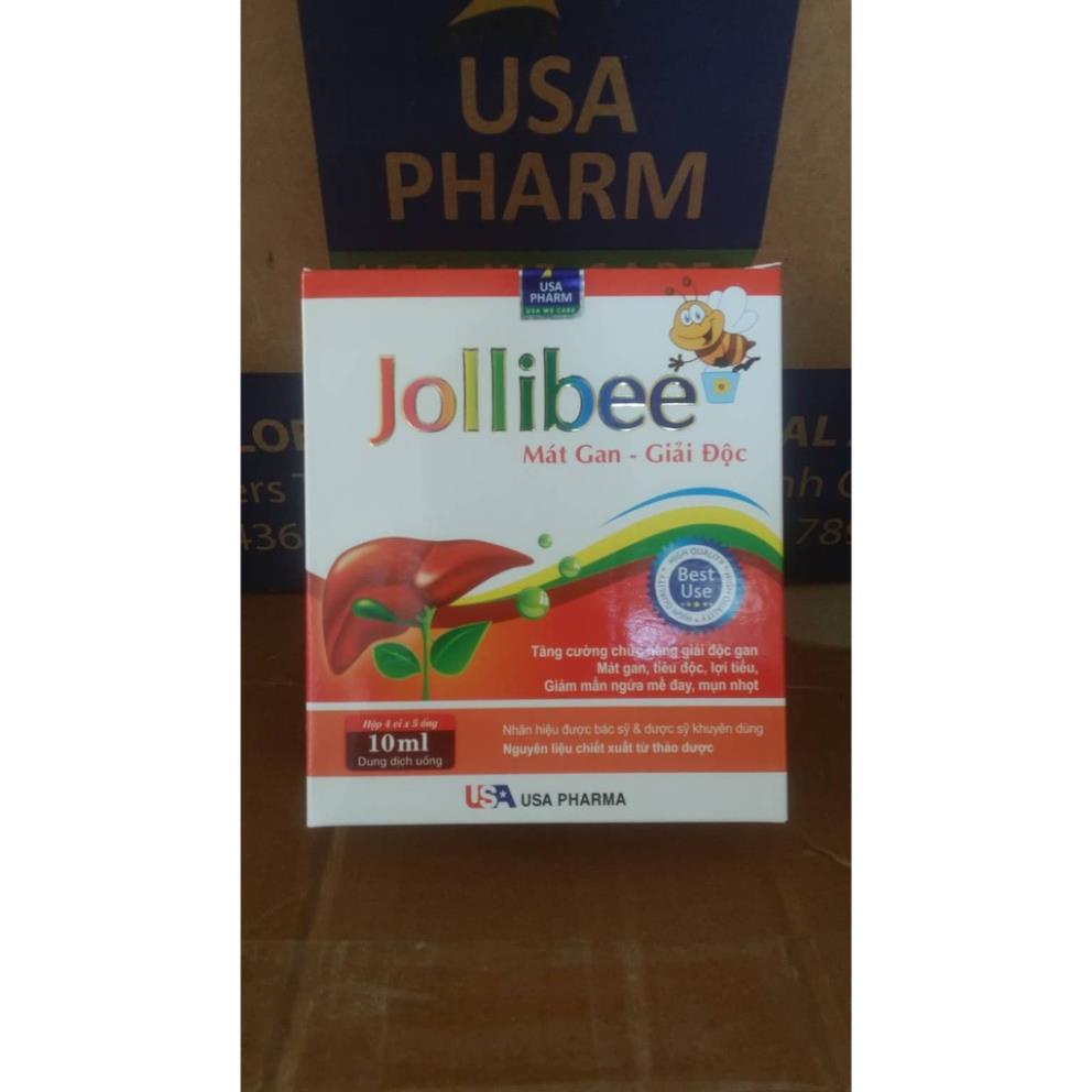 SIRO MÁT GAN TRẺ EM - HẾT DỊ ỨNG, MẨN NGỨA NỔI MỀ ĐAY, NHIỆT MIỆNG - JOLLIBEE MÁT GAN GIẢI ĐỘC - HỘP 20 ỐNG