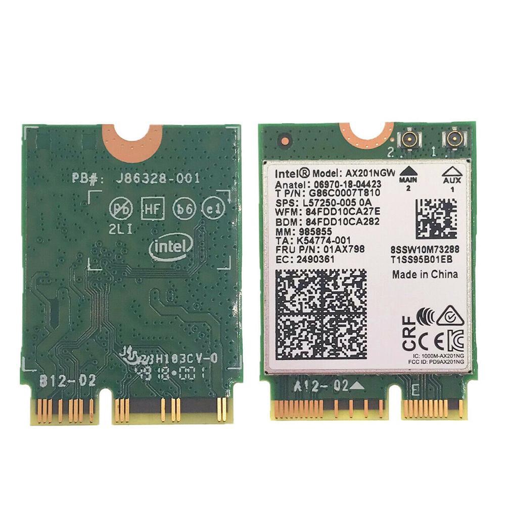 Thiết Bị Wifi Bluetooth 5.0 2.4 T5K2 Intel Ax201Ngw Ax201 Ngff M2: Cnvi Dual Band 802.11ac | BigBuy360 - bigbuy360.vn