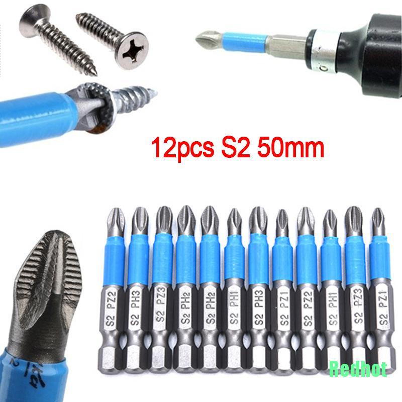 Bộ 12 tua vít đầu lục giác 50mm cao cấp