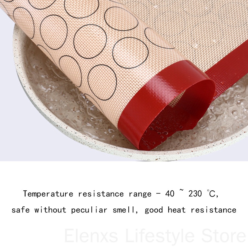 Thảm silicone không dính dùng cho nhào bột làm bánh