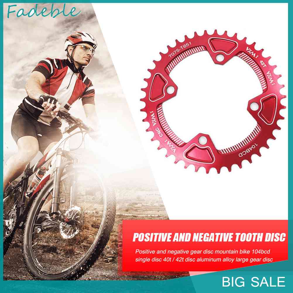 Đĩa Xích Xe Đạp Leo Núi Vxm 104BCD 40T/42T