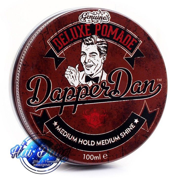 [ CHÍNH HÃNG UK ] Sáp vuốt tóc Dapper Dan Deluxe Pomade 100g