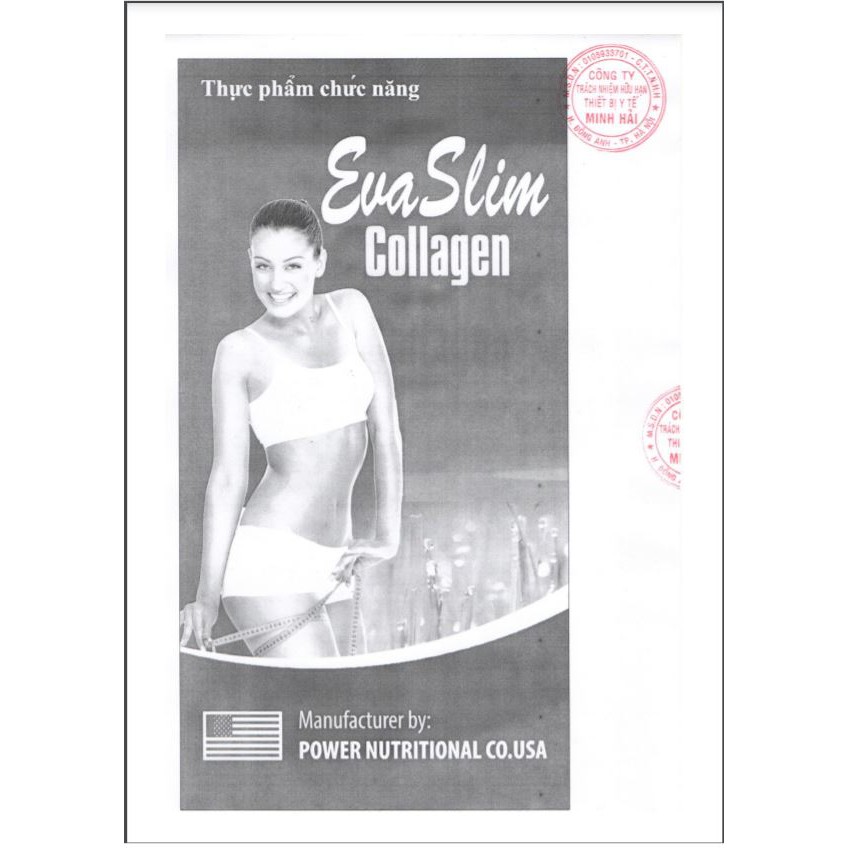 Viên uống giảm cân Eva Slim Collagen USA - Thuốc Việt 24h