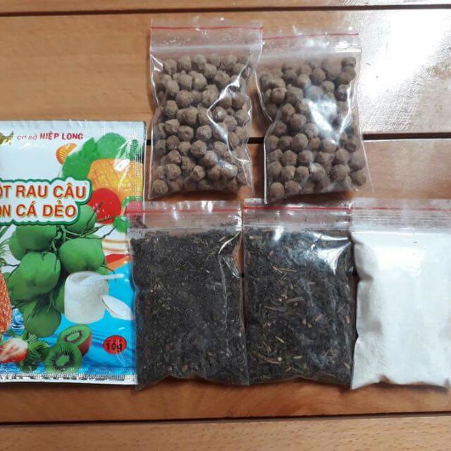 Set trà thái xanh-trà sữa pha 4 lít