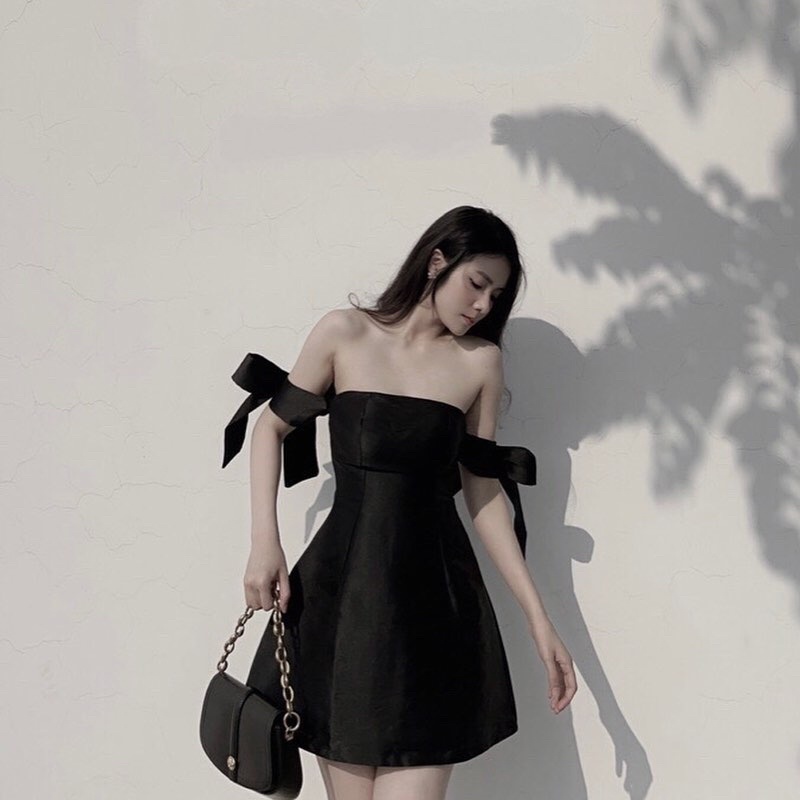 Chic Dress VÁY NƠ VAI