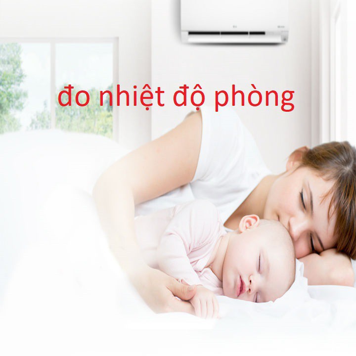 đồng hồ đo nhiệt độ-chuyên đo nhiệt độ điều hòa.tủ lạnh-độ chính sac cao-đầu cảm biến chống nước-loại tốt