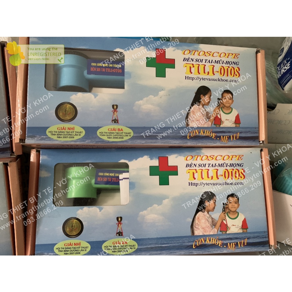 Đèn pin soi tai mũi họng TILI -OTOS