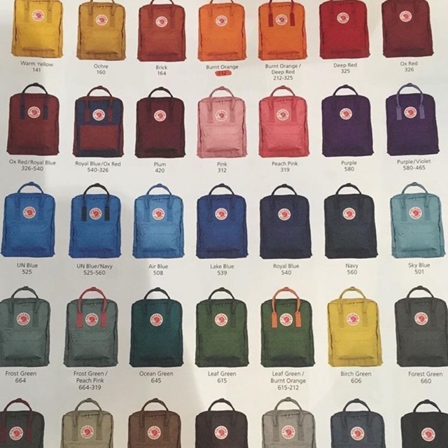 Balo kanken classic  + pin cài