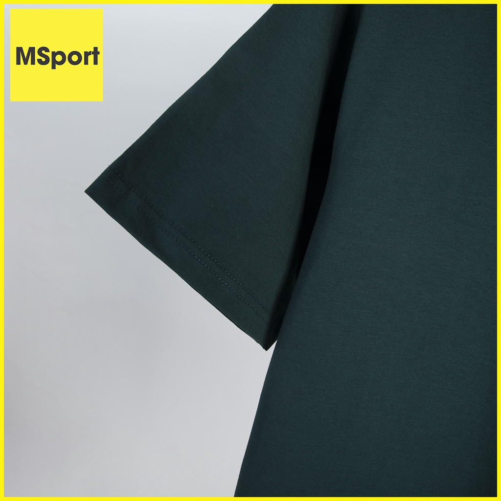 Áo Thun Nam Cổ Tròn Màu Xanh Rêu Đẹp, Chất Liệu Cotton 100% 4 Chiều Mềm Mịn Mặc Mát