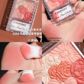 Phấn má Canmake Mat Fleur Cheeks