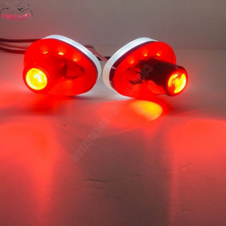 Bộ Đèn Xi Nhan Multi 2 Chiều có vành led (Giá 1 Cặp) Ảnh thật Sp