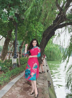 Sét áo dài cách tân mẹ và bé ( mẹ 350k bé 250k)