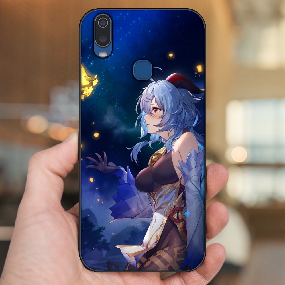 Ốp lưng Vivo Y11 viền đen in hình Ganyu Genshin Impact