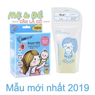 Túi Trữ Sữa Sunmum Thái Lan 100ml/250ml ( 30 túi/50 túi)