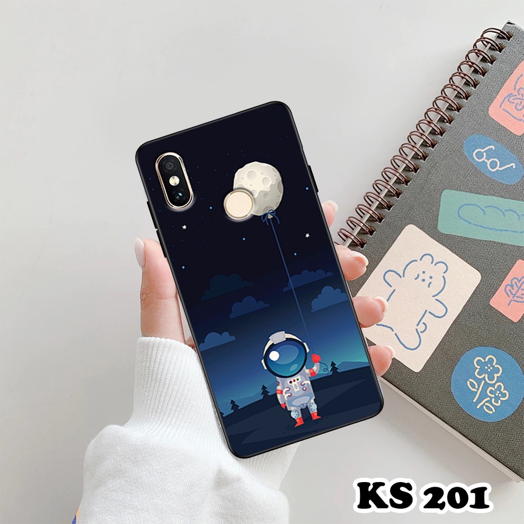 Ốp lưng Xiaomi Mi A1 - Xiaomi Mi A2 - Xiaomi Mi A2 Lite - Ốp in hình Phi hành gia cực hot
