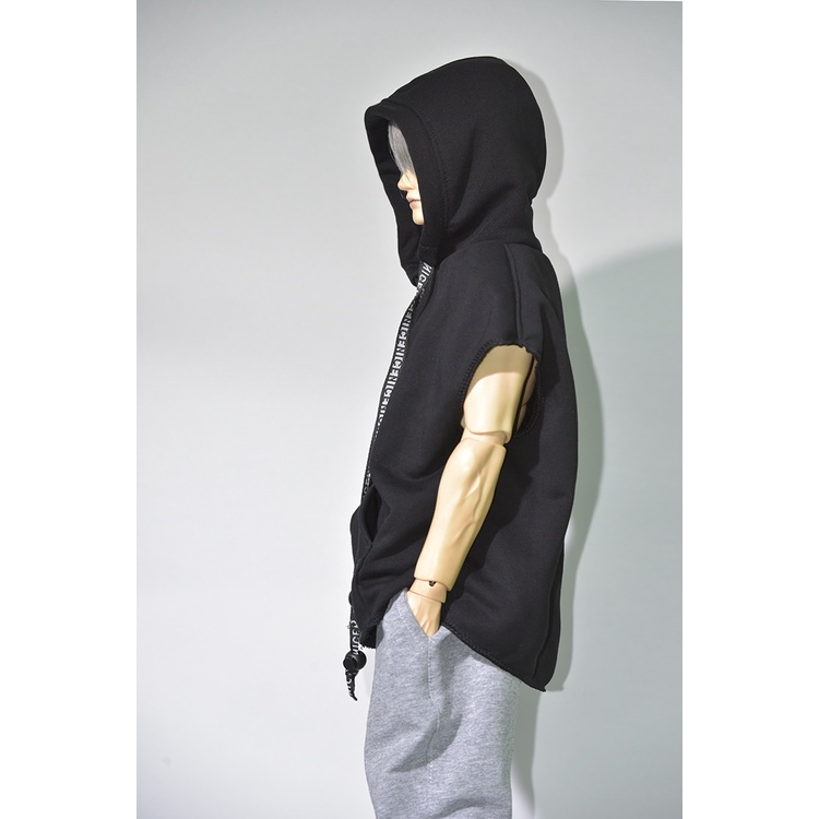 Bộ Áo Hoodie Không Tay + Quần Dài Thời Trang Cho Búp Bê Nam Và Nữ 1 / 3