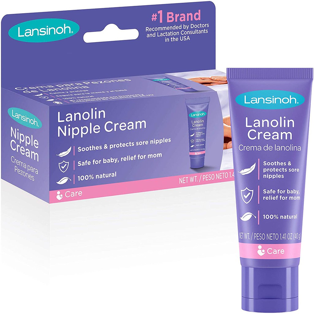 Kem Bôi Nứt Đầu Ti, Nứt Cổ Gà Lansinoh Lanolin Nipple Cream