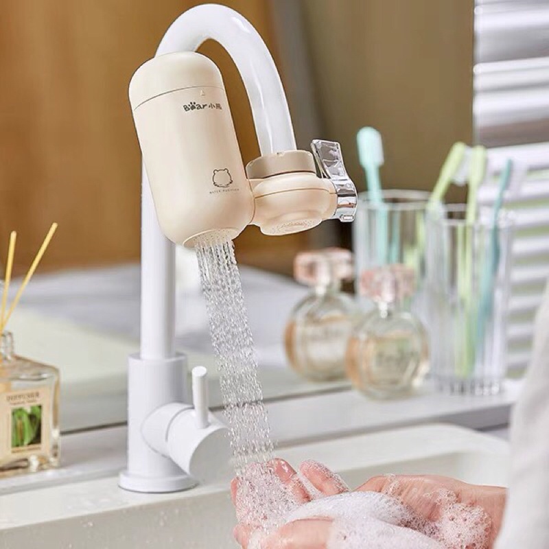 Máy lọc nước tại vòi Bear - 1 máy lọc kèm 2 lõi lọc