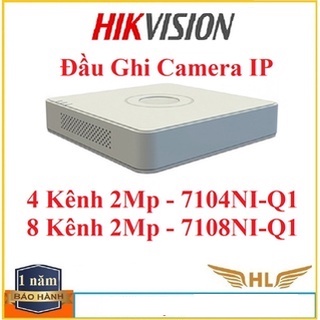 Đầu Ghi Hình Camera Ip Hikvision 4 kênh 8 Kênh 2Mp ,Hikvision DS-7104NI-Q1 ,Hikvision DS-7108NI-Q1- Chính hãng