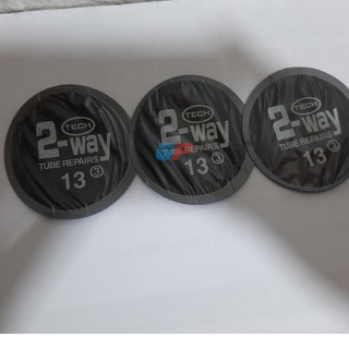 [CHÍNH HÃNG] Miếng Vá Săm Ô Tô, Xe Máy TECH 13 ( Tròn, 80mm) - 20 Miếng
