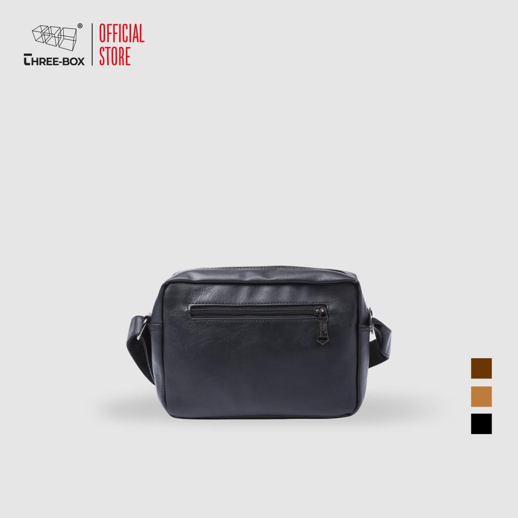 [Mã FASHIONMALLT4 giảm 15% tối đa 30K đơn 150k] Túi đeo chéo Three-Box chính hãng | MS6371