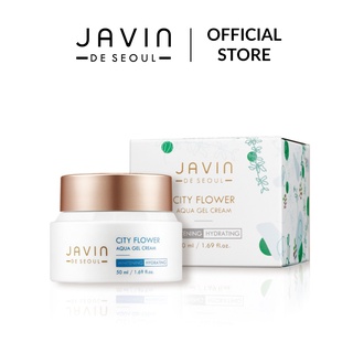 Kem dưỡng ẩm, trắng da ban đêm Hàn Quốc Javin De Seoul City Flower Aqua Gel Cream 50ml