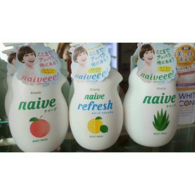 Sữa tắm Naive Kracie 530ml Nhật bản