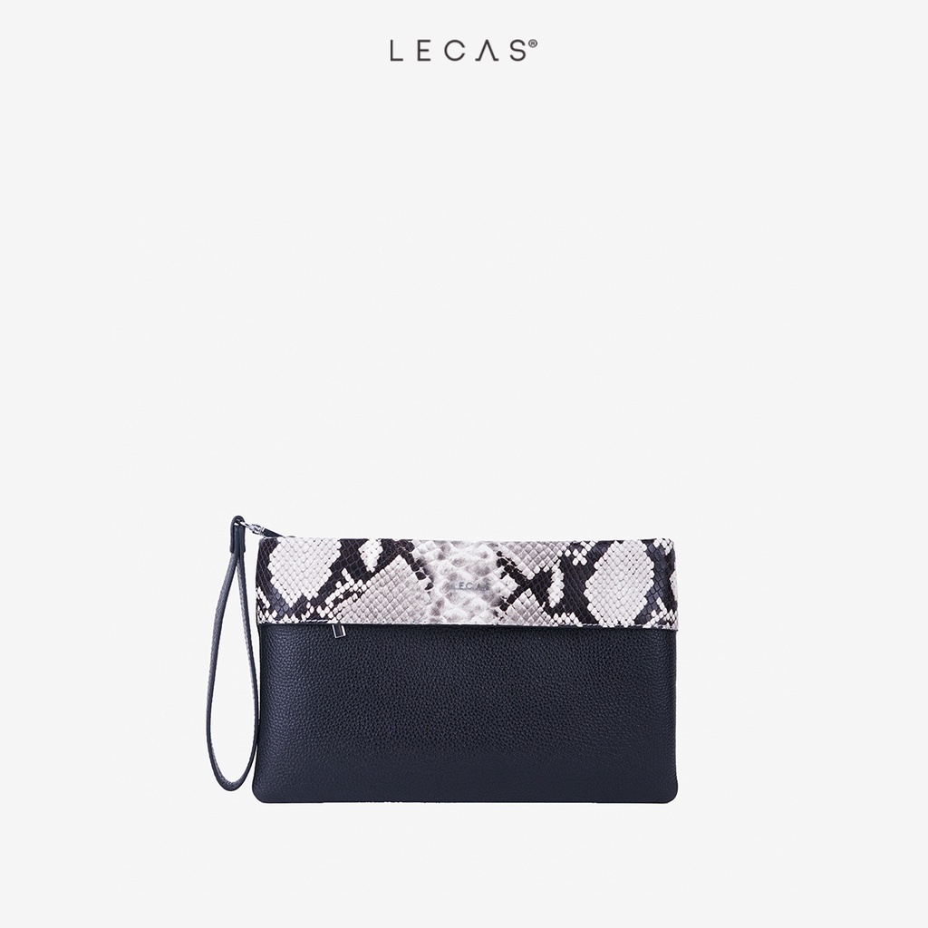 Clutch Nữ Da Thật LECAS Cầm Tay Da Mềm Cỡ Lớn LUNAR Version 2022 (14 màu)