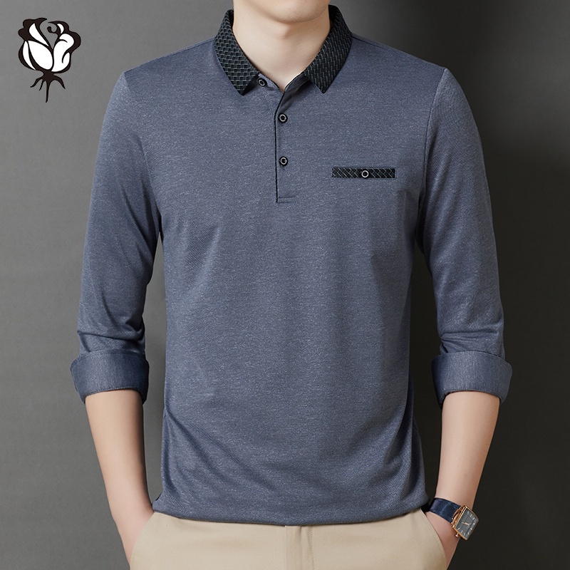 Áo thun polo tay dài cổ điển cao cấp cho nam | BigBuy360 - bigbuy360.vn