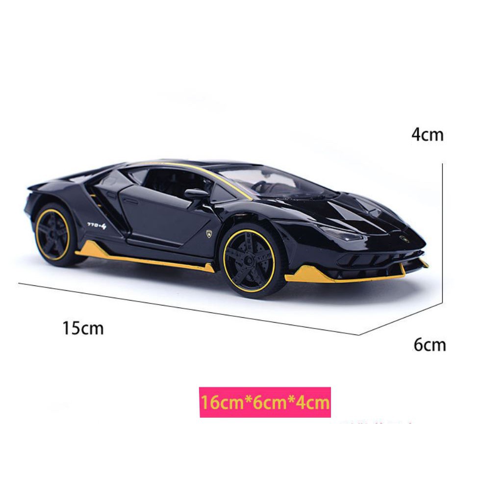 Mô hình siêu xe Lamborghini LP770 tỷ lệ 1:32