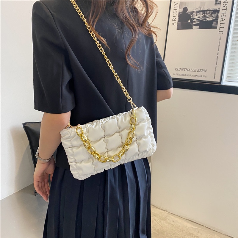 Túi đeo chéo IELGY hình vuông cỡ nhỏ phong cách Hàn Quốc thời trang cho nữ