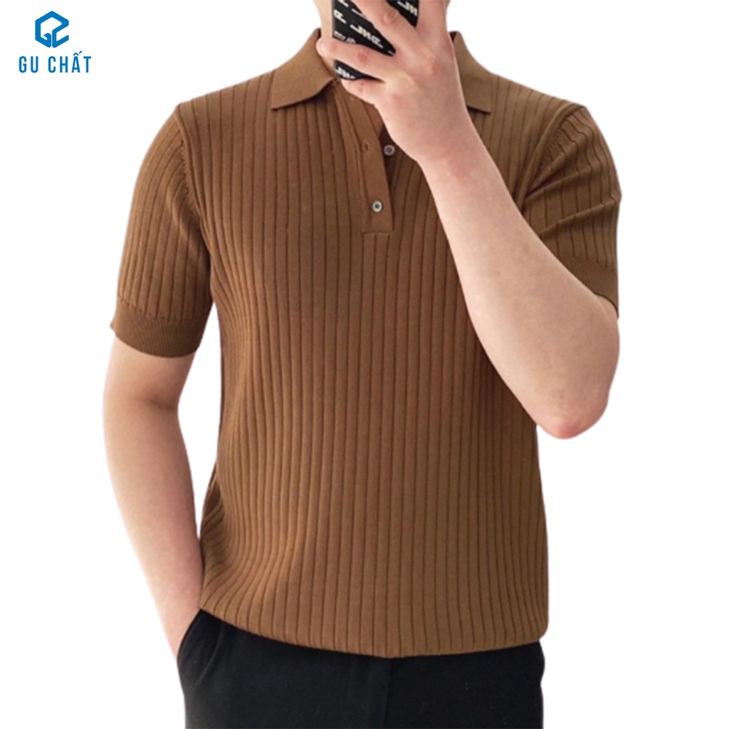 Áo Polo Nam Tay Ngắn Gu Chất, Chất Thun Đũa, GUPL07