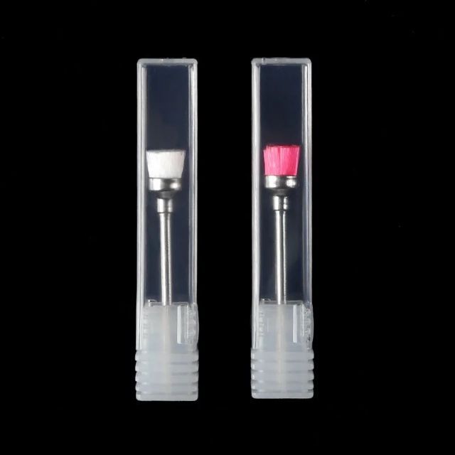 Đầu phủi bụi móng bám trên các loại đầu mài dạng trụ bằng lắp máy mài móng cực thích giúp vệ sinh sạch