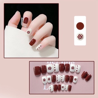 Set 24 Móng Tay Giả Kèm Keo Dán