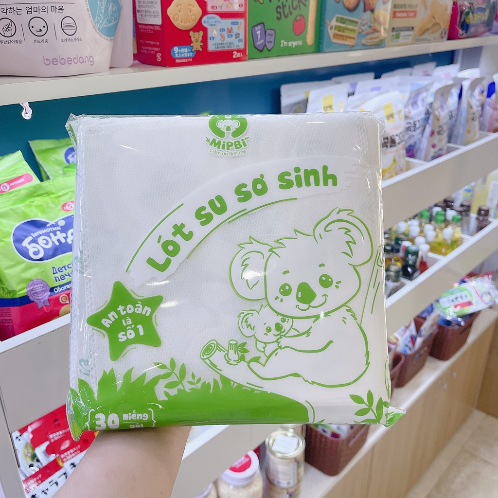 Tấm Lót Phân Xu Đủ Loại Cho Bé Sơ Sinh