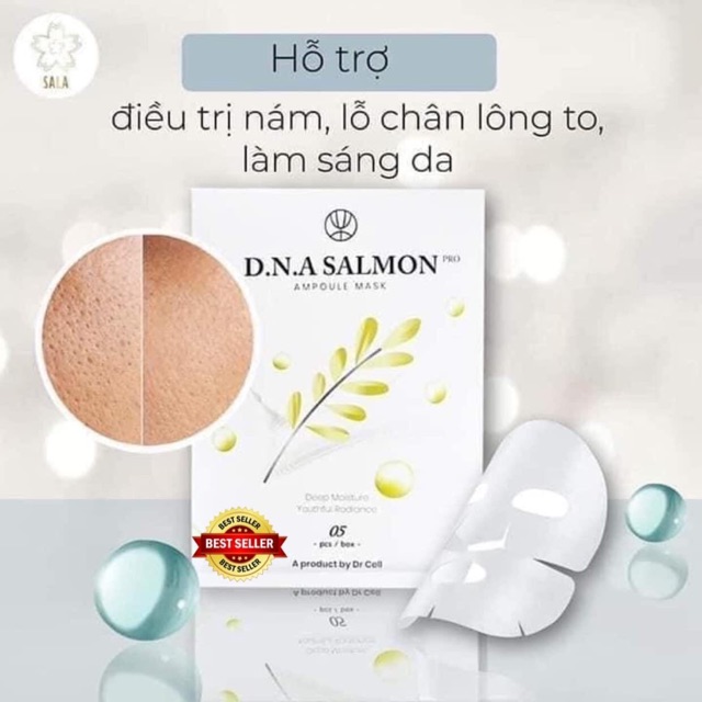 Mặt Nạ Thạch DNA Dr Cell hộp 5 mask - Nạ thạch DNA