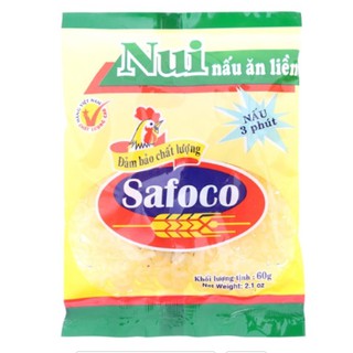 Nui sò nấu ăn liền Safoco 60g
