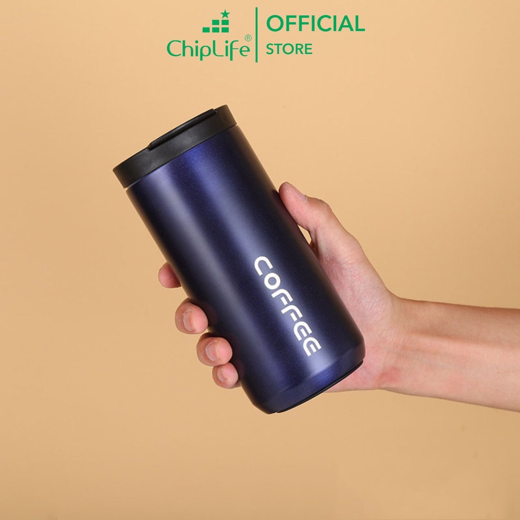 Ly Giữ Nhiệt ChipLife LCF4001 Khắc Tên - 3 màu - dung tích 400ml