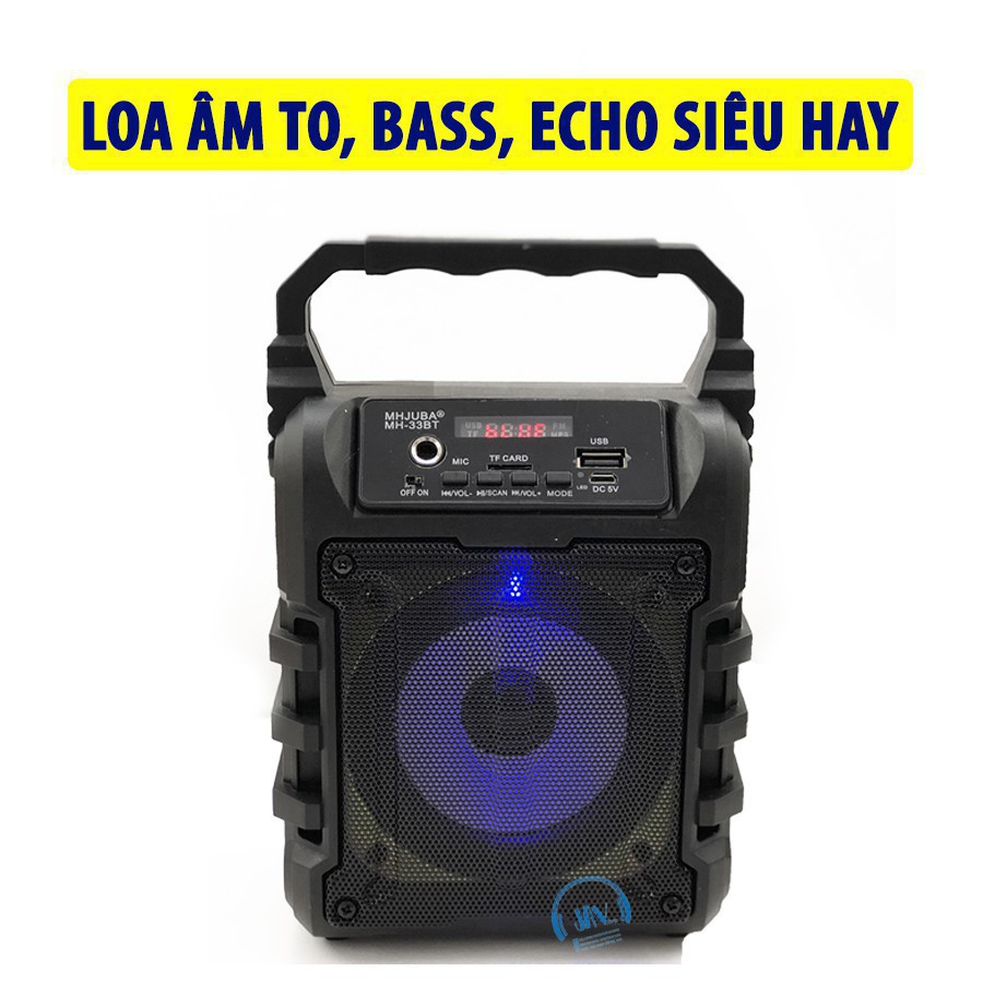 [TẶNG 1 HOẶC 2 MIC KARAOKE CÓ VANG 100K] Loa Kẹo Kéo Karaoke Bluetooth Mini - Loabluetooth
