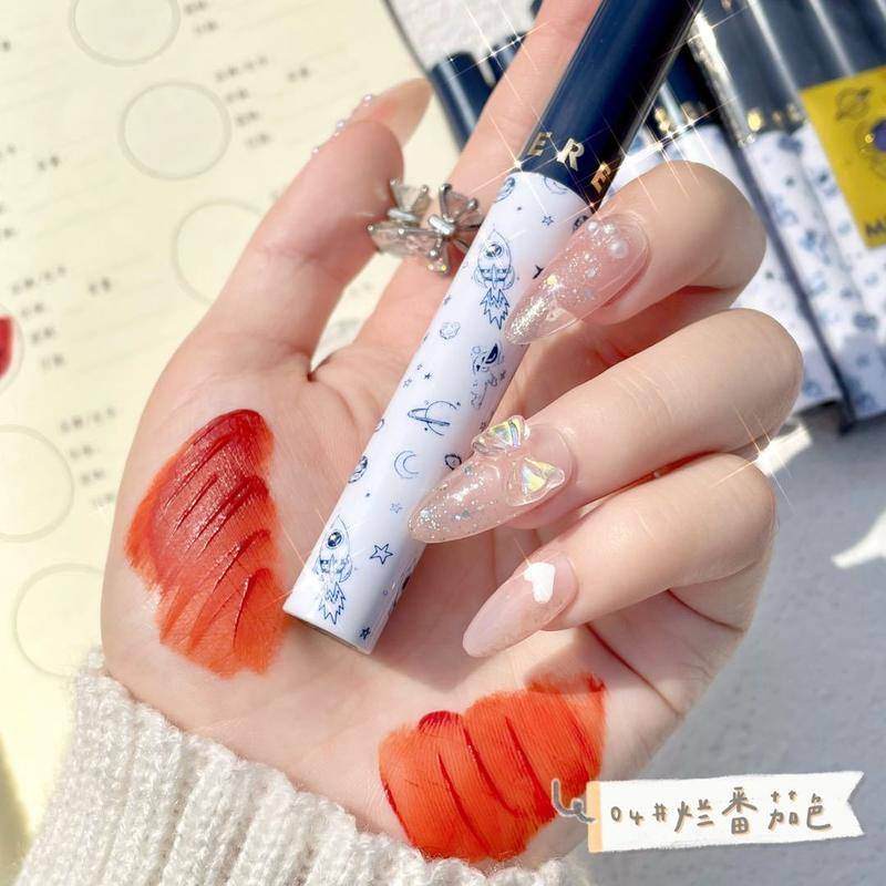 Set 5 Son Môi Chống Nước Chống Mồ Hôi Bền Màu Dài Lâu