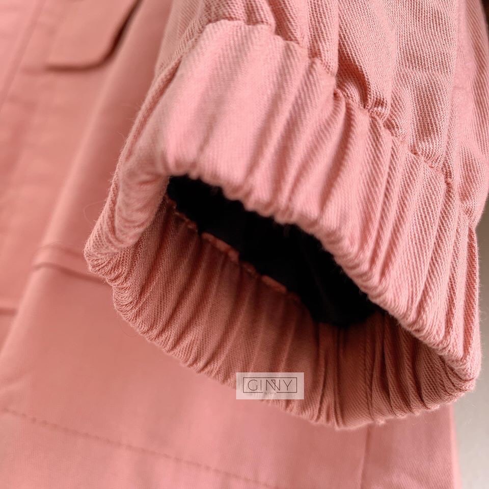 [Sale Sập Sàn] Áo Khoác Đẹp Chất Kaki Xuất Khẩu Form Rộng Phong Cách Trẻ Trung Mới Nhất
