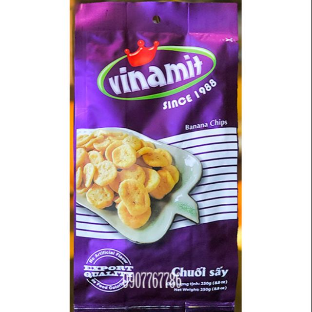 Chuối Sấy Vitamin Gói 250Gram