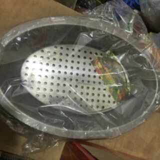 NỒI OM CÁ ,HẤP CÁ INOX TẶNG KÈM VỈ HẤP