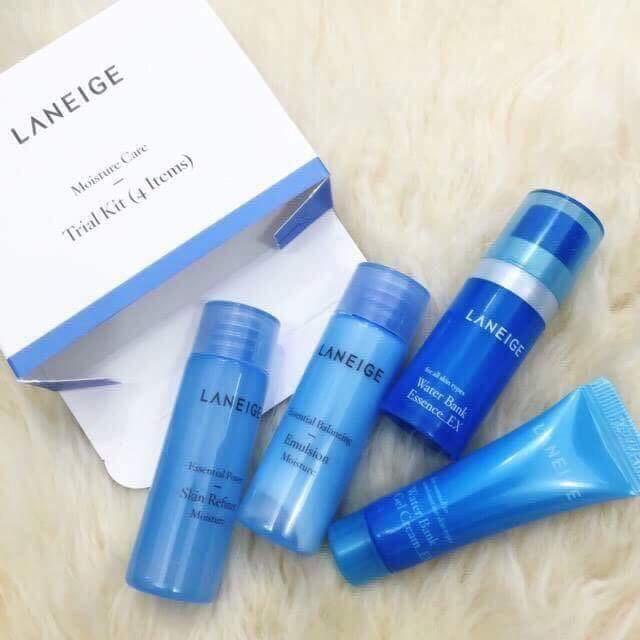 Set dưỡng da 4 món Laneige
