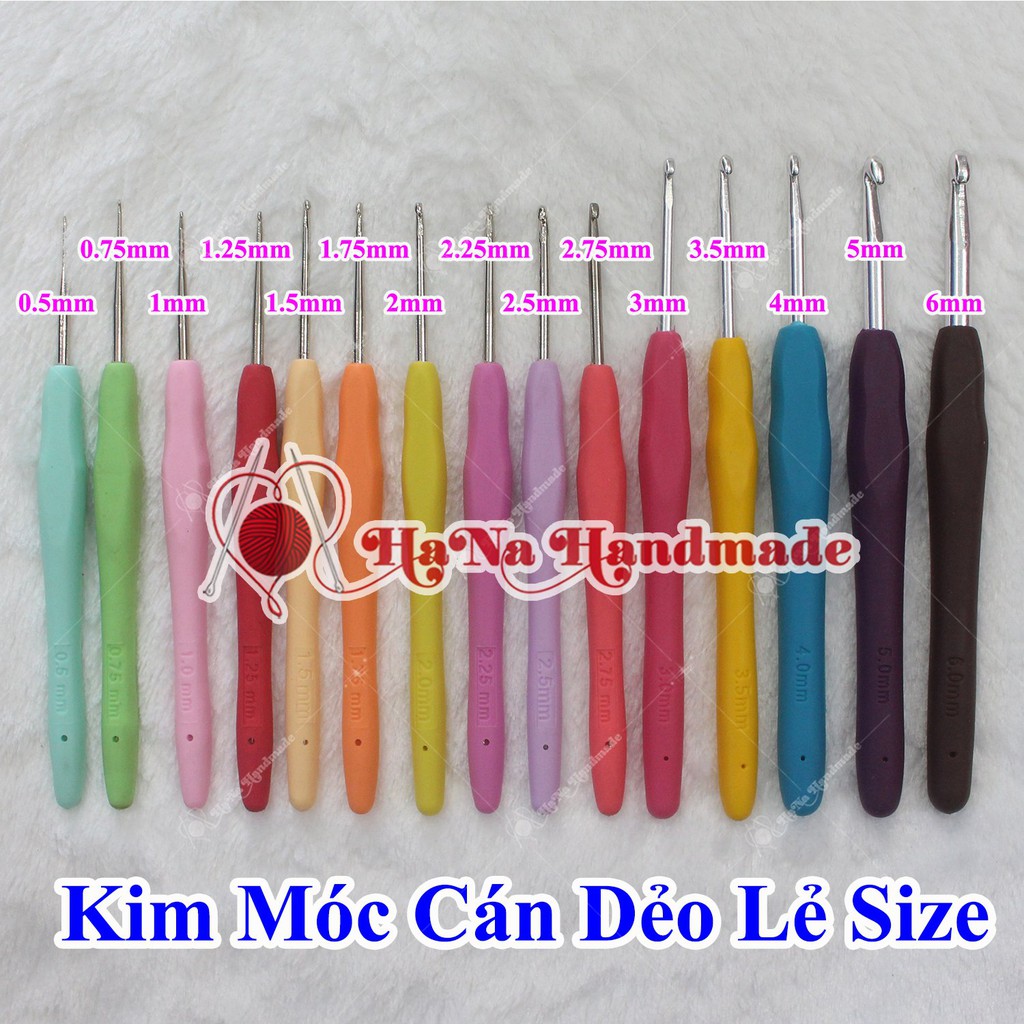 Kim móc cán dẻo lẻ size 25k/cây