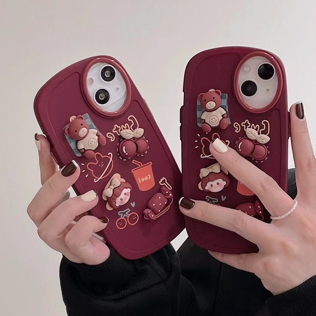 Ốp điện thoại in hình bé gái hoạt hình thích hợp cho iphone 13 13 promax X XS XR 11 pro max 12 pro max