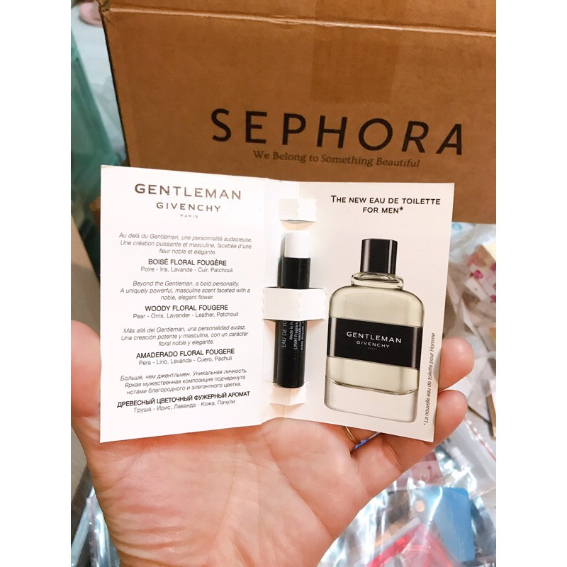 Vial 1ML Nước hoa nam Gentleman Givenchy edt | BigBuy360 - bigbuy360.vn