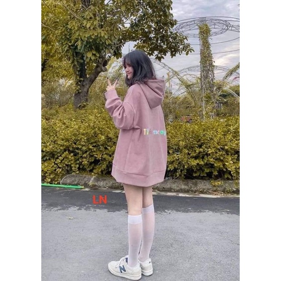 Áo hoodie phản quang the in lưng LN12 | BigBuy360 - bigbuy360.vn
