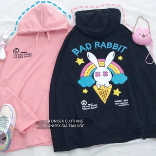 [ẢNH THẬT] HOODIE ZIP BAD RABBIT